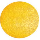 Marquage de place, rond, autocollant, jaune