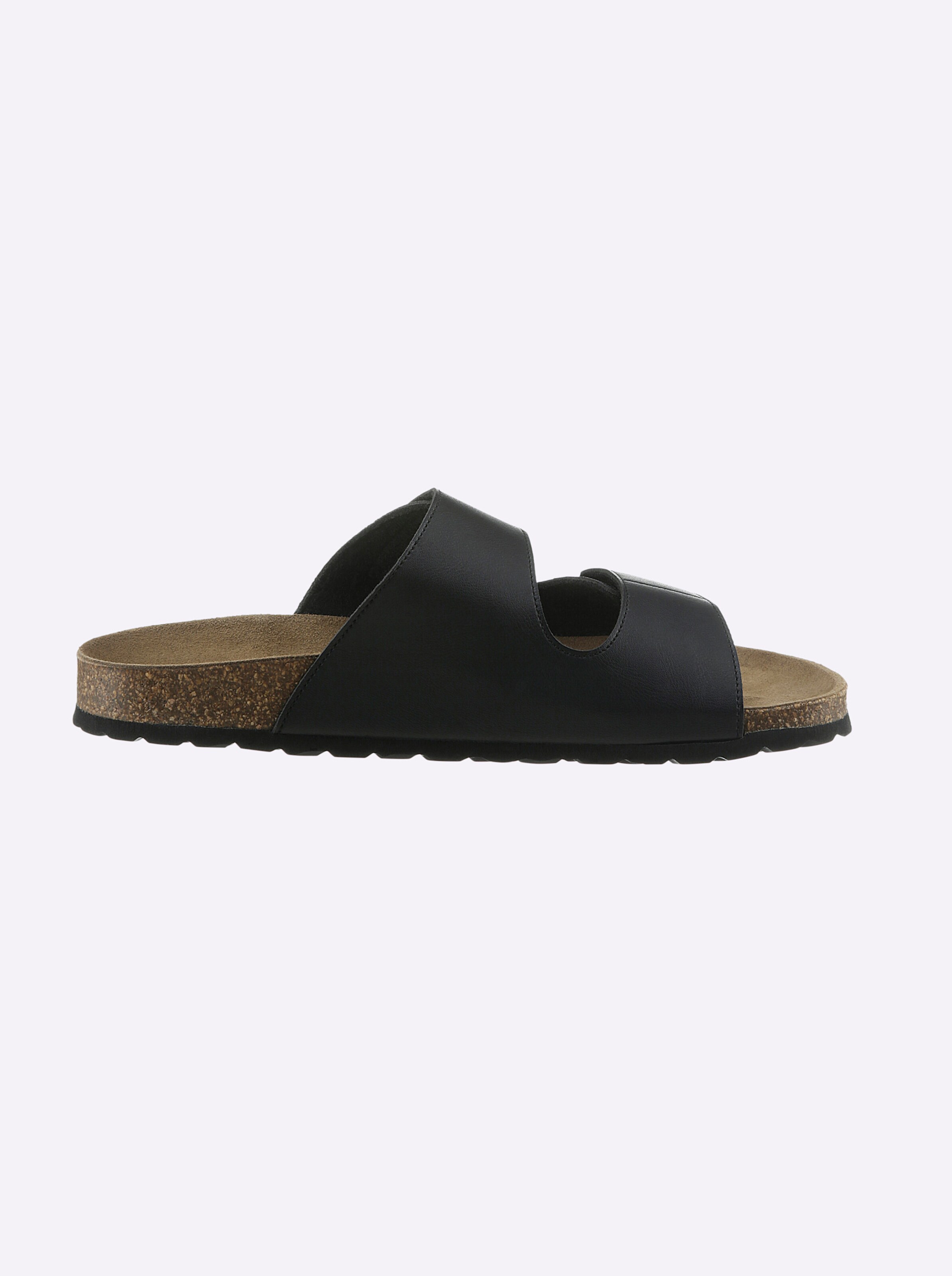 Bio Time Pantolette in schwarz