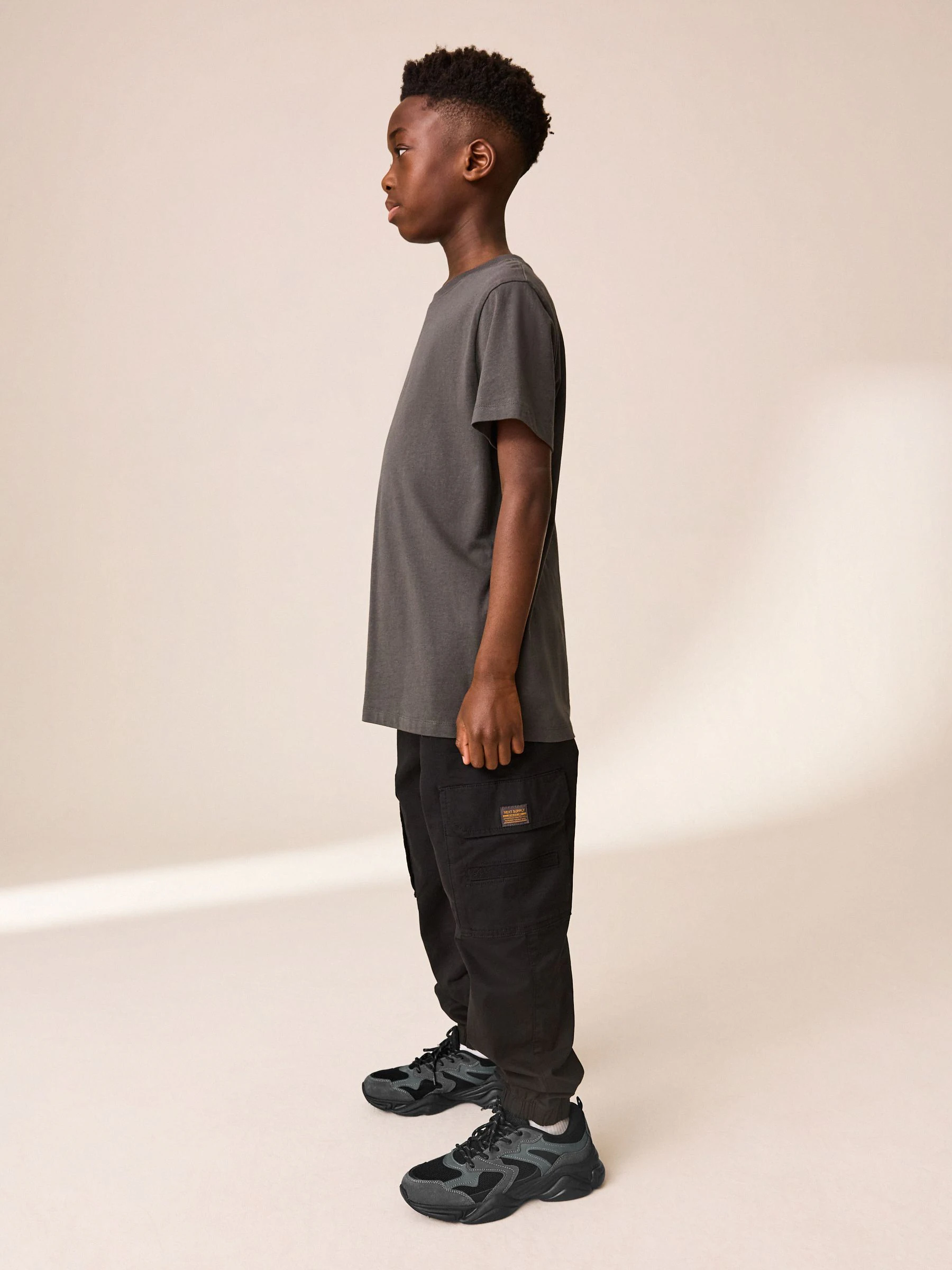 Zwart - Sneakers met veters