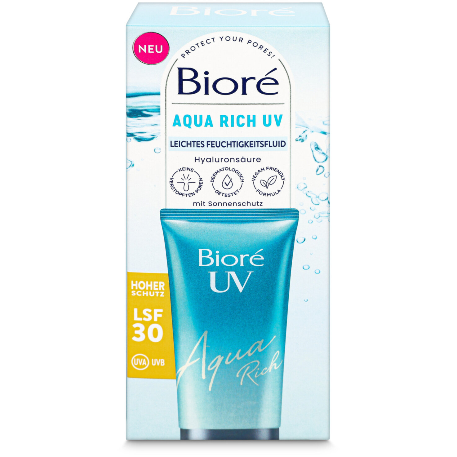 Boiré Aqua Rich UV Leichtes Feuchtigkeitsfluid LSF30