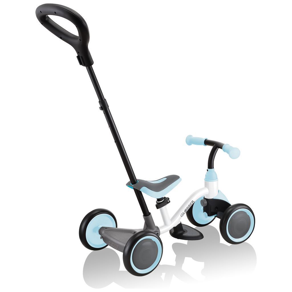 GlobberGlobber   Learning Bike 3in1 white pastel blue