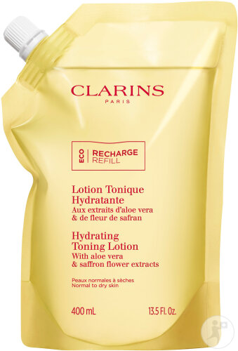 Clarins Lotion Tonique Hydratante Peaux Normales À Sèches Recharge 400ml