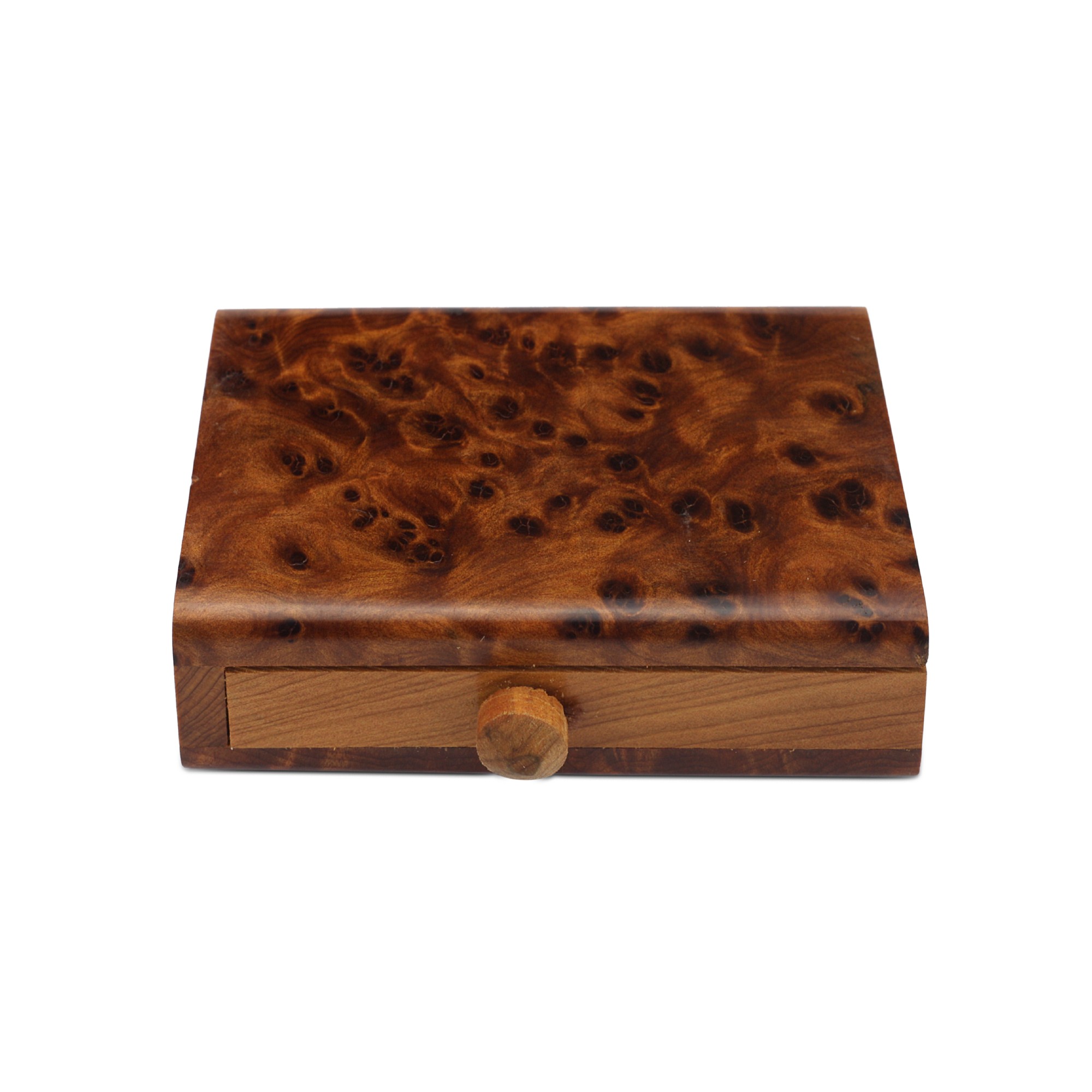 Thuja Schlangen-Box, T 2 cm, B 5 cm, H 7,5 cm von fischer's lagerhaus