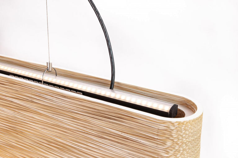 Graypants Scraplights Hewn 48 8 hanglamp LED naturel