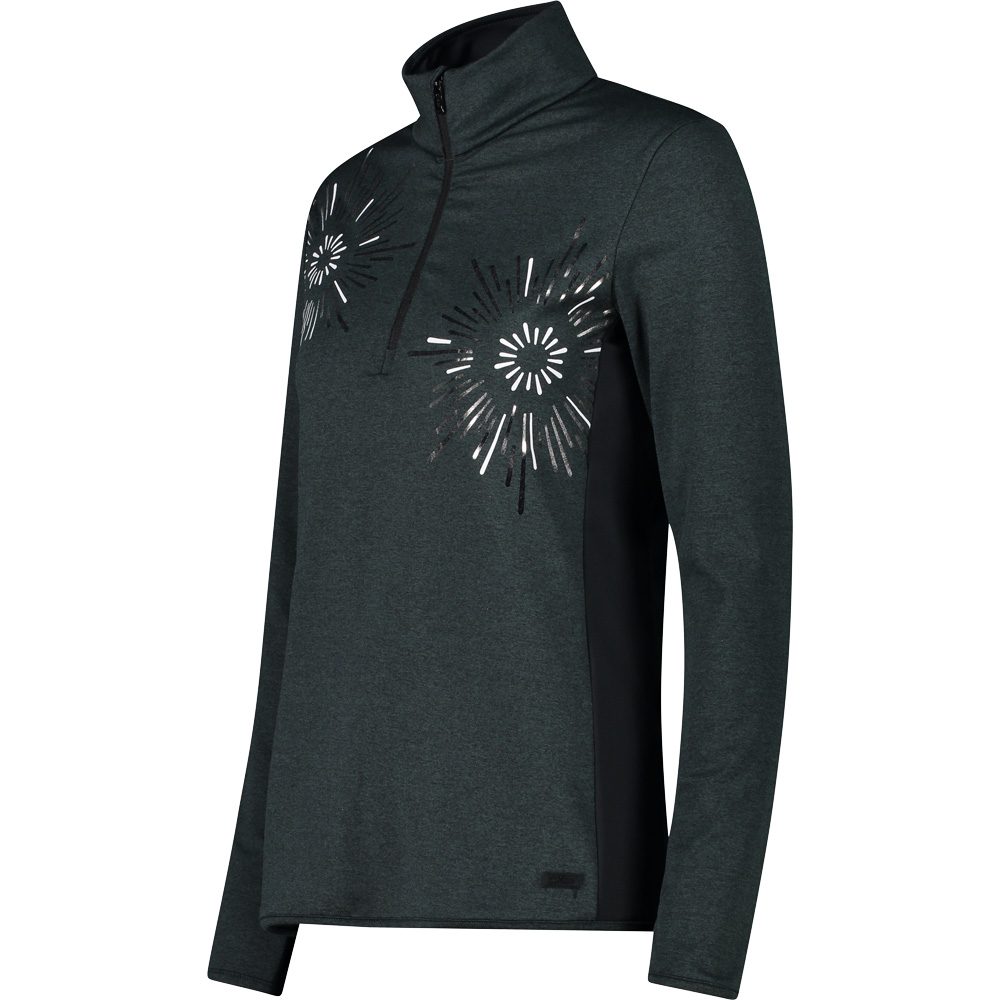 CMP Sweatshirt Damen nero melange