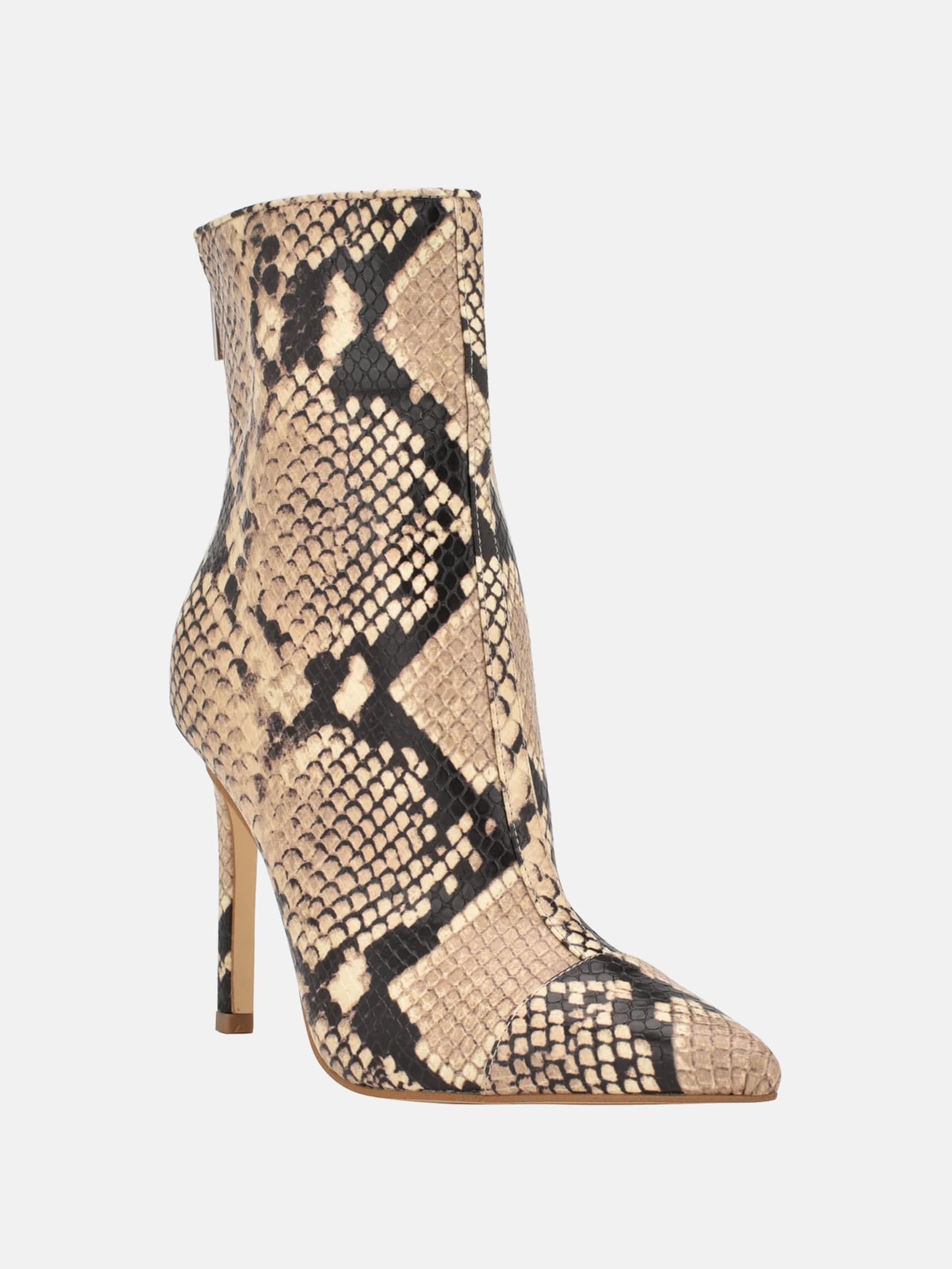 Botas de salto com zíper Simone