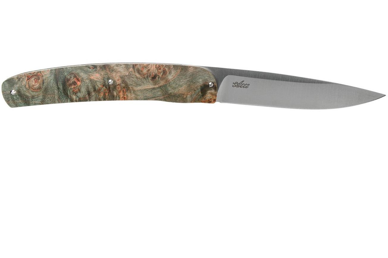 Maserin Gourmet Green Burl zakmes, 380/RV
