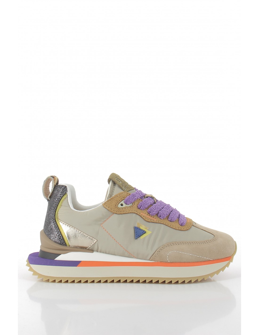 0-105 Baskets de ville femme lenox terra multicolor