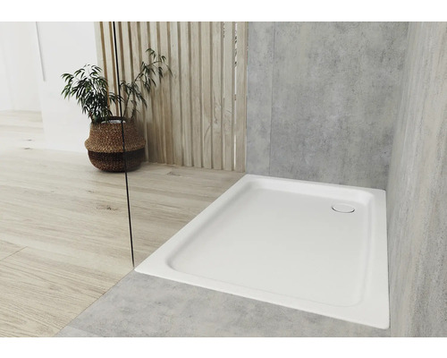 KALDEWEI DUSCHPLAN XXL 423-1 douchebak, 70 x 140 x 6,5 cm, alpinewit glanzend, 432300010001