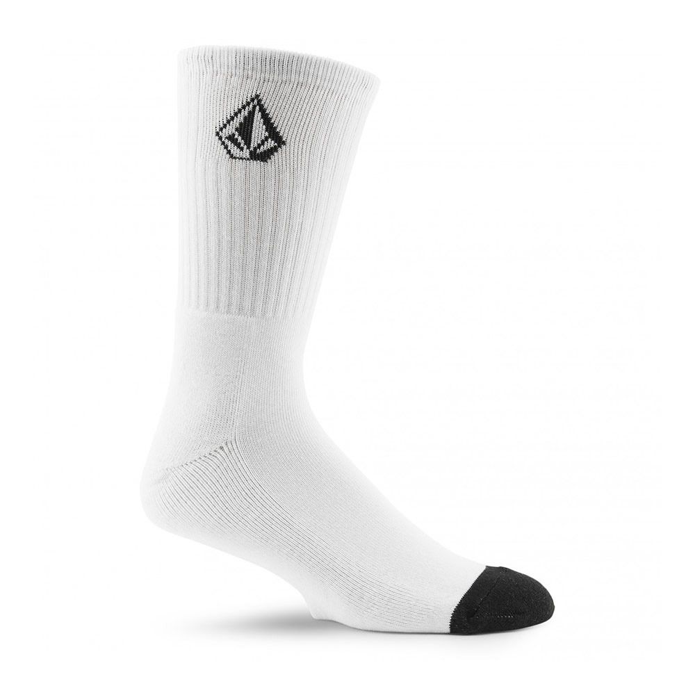 Volcom FULL STONE - Chaussettes x3 Homme white