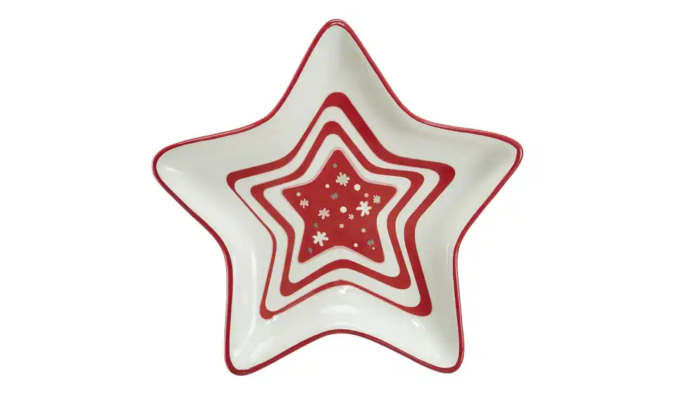 Weihnachtsteller Stern 26,2 cm