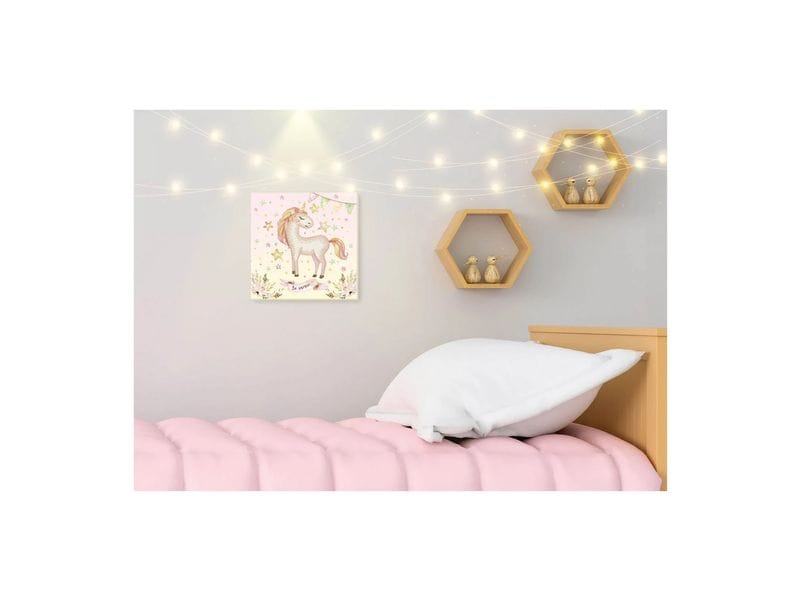 Diamond Dotz Bastelset Diamond Painting Einhorn «be unique» Kreatives Komplettset