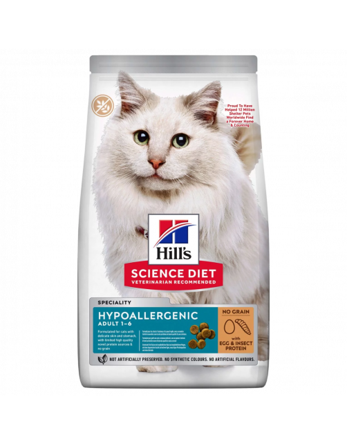 Hill's Hypoallergenic Insecten&Ei - Kattenvoer