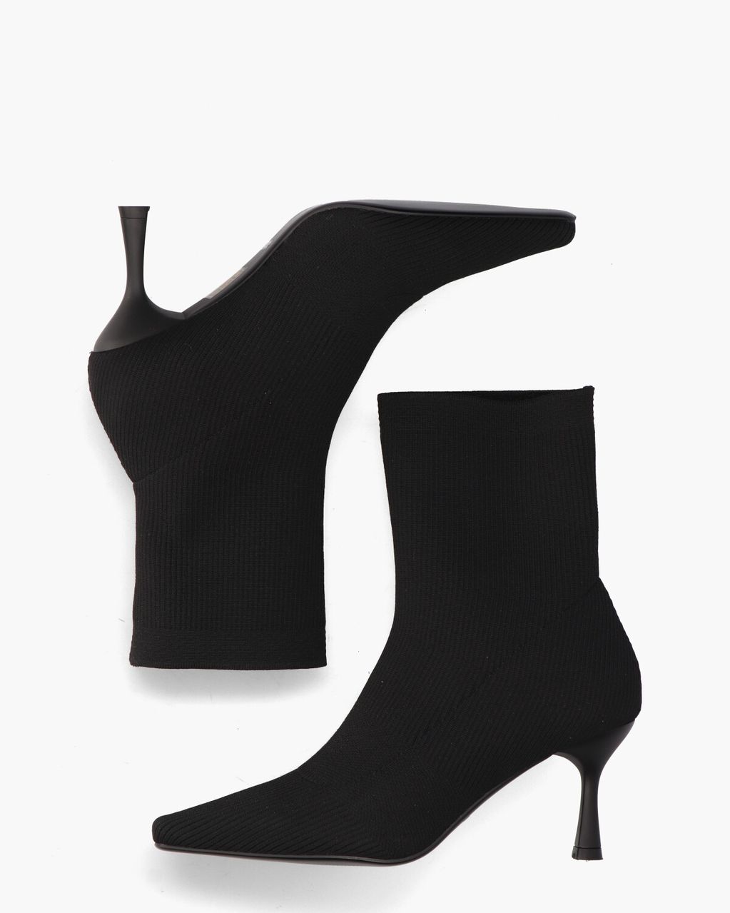 Di Lauro Savita Zwart Dames Enkelboots