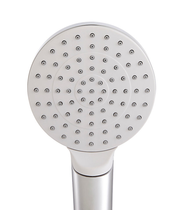 Douchette 1 jet en laiton et plastique ABS, blanc, Hansgrohe Crometta