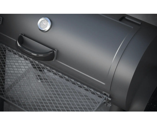 Tenneker® Grill Smoker XL 98 x 44 cm met schoorsteen, dekselthermometer