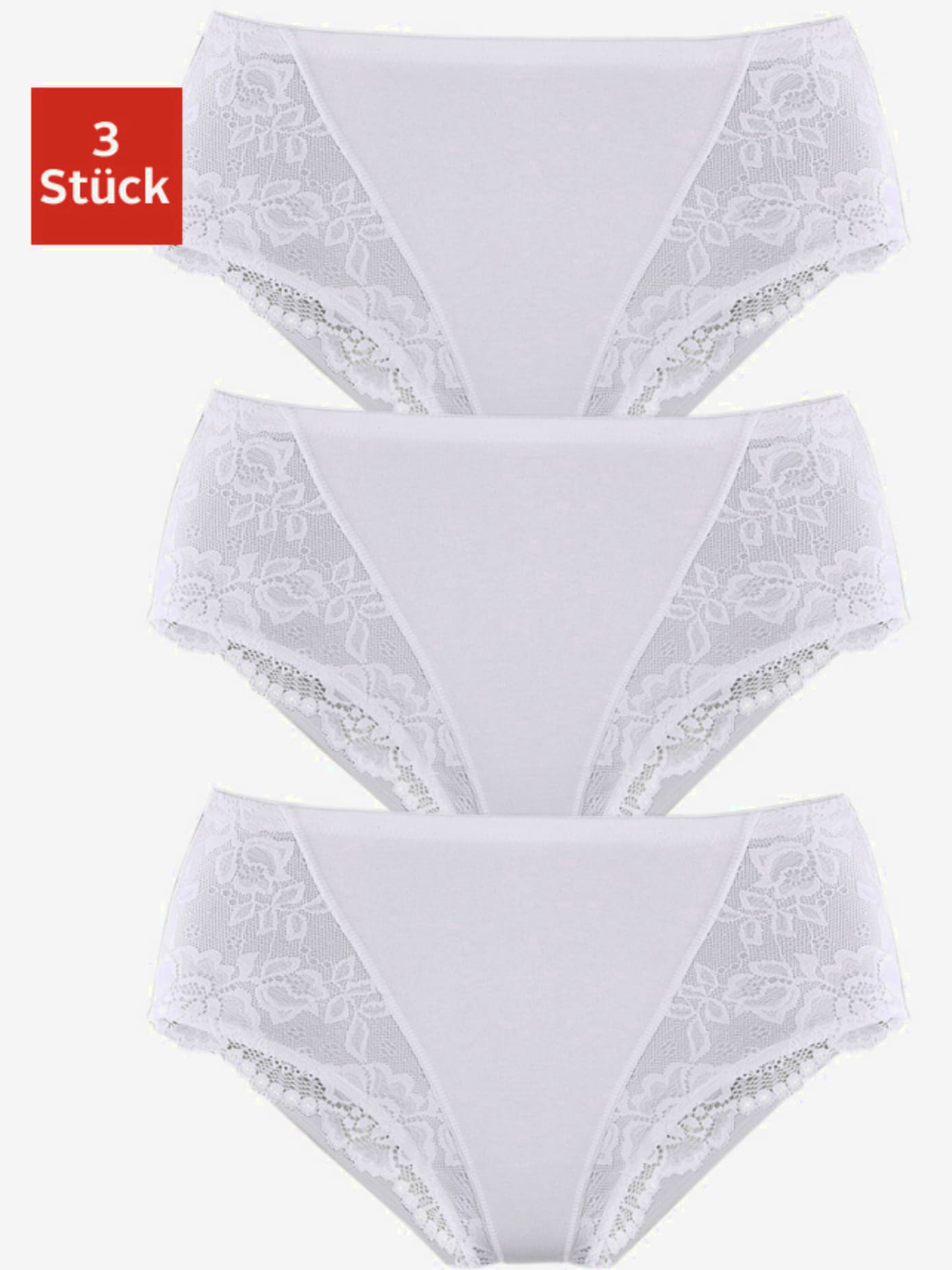 Slip gainant lot de 3 panties modelants