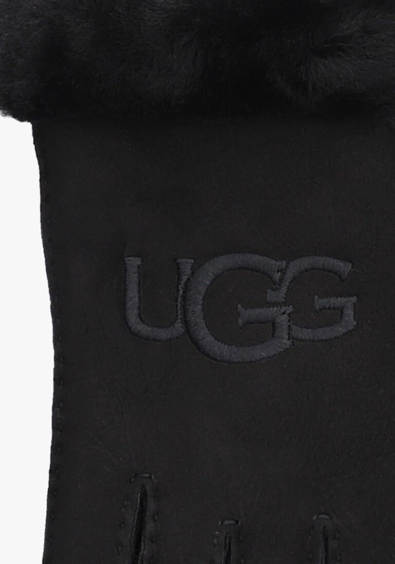 UGG zwarte ugg handschoenen shearling ugg embroider glove