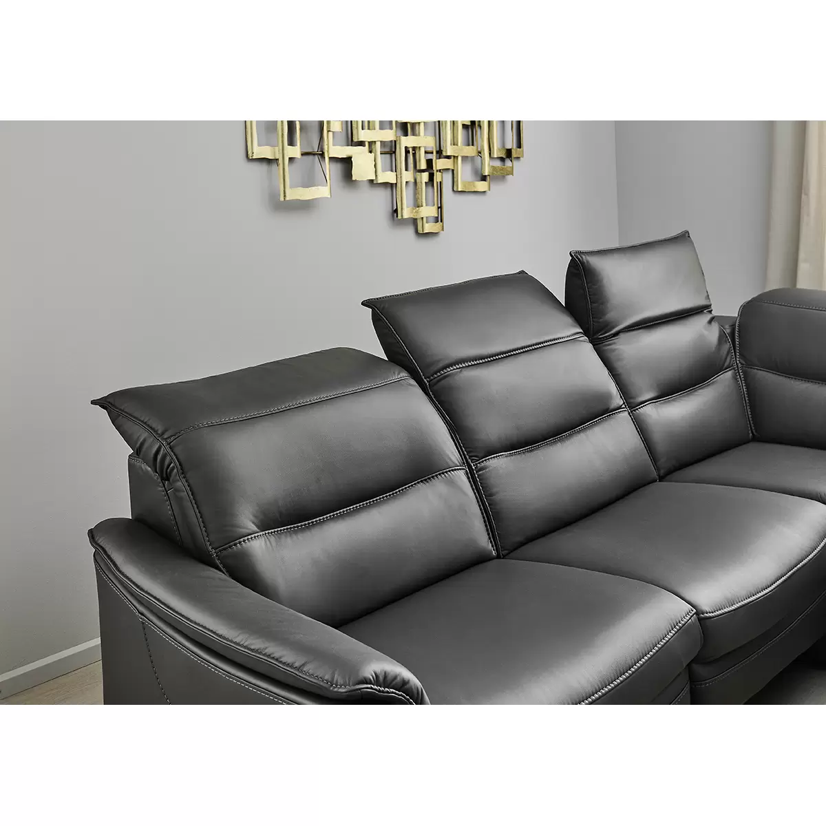 Ecksofa Kassel Anthrazit