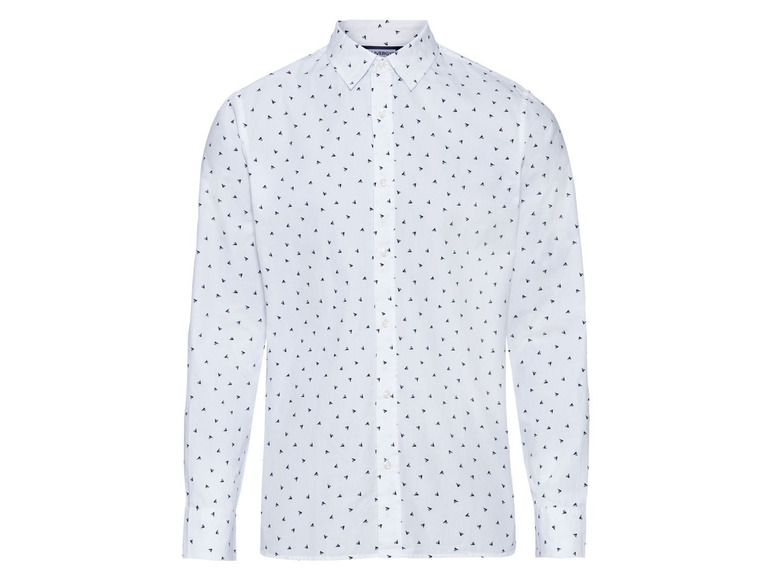 Heren vrijetijdsshirt lange mouw