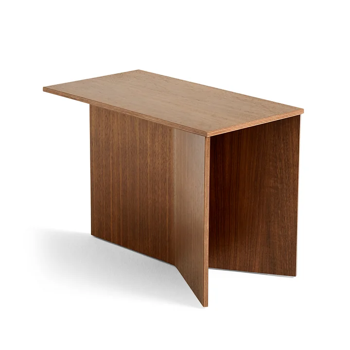 HAY - Slit Table Oblong, Walnuss natur