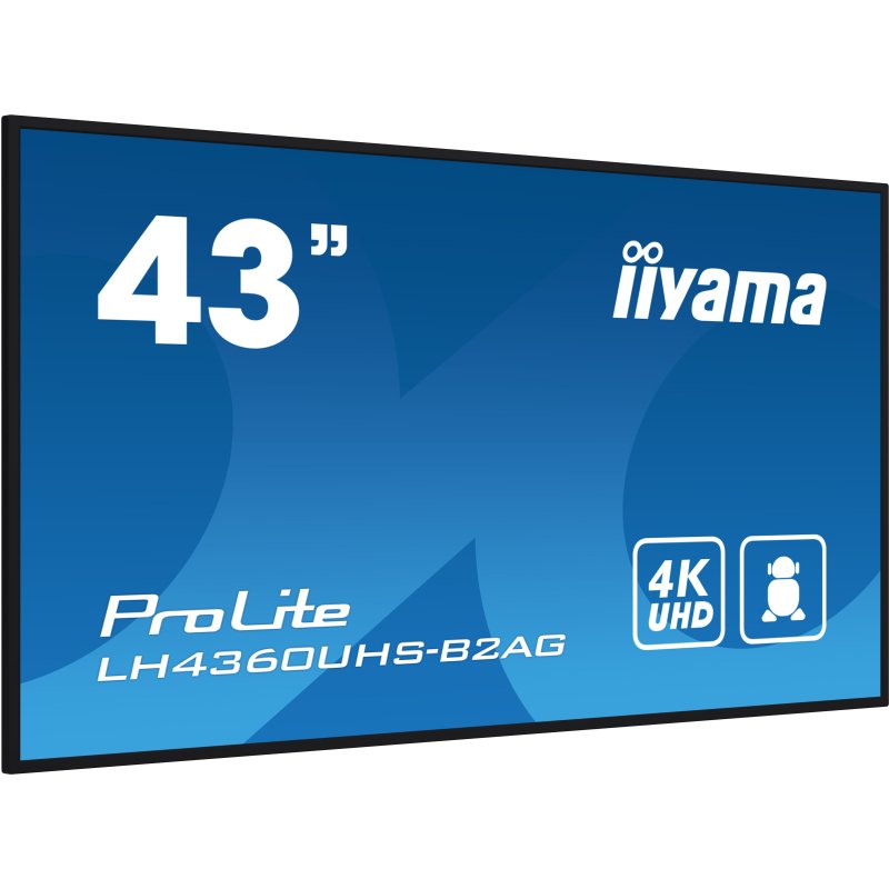 iiyama LH4360UHS-B2AG Écran d'affichage dynamique Carte A numérique 108 cm (42.5