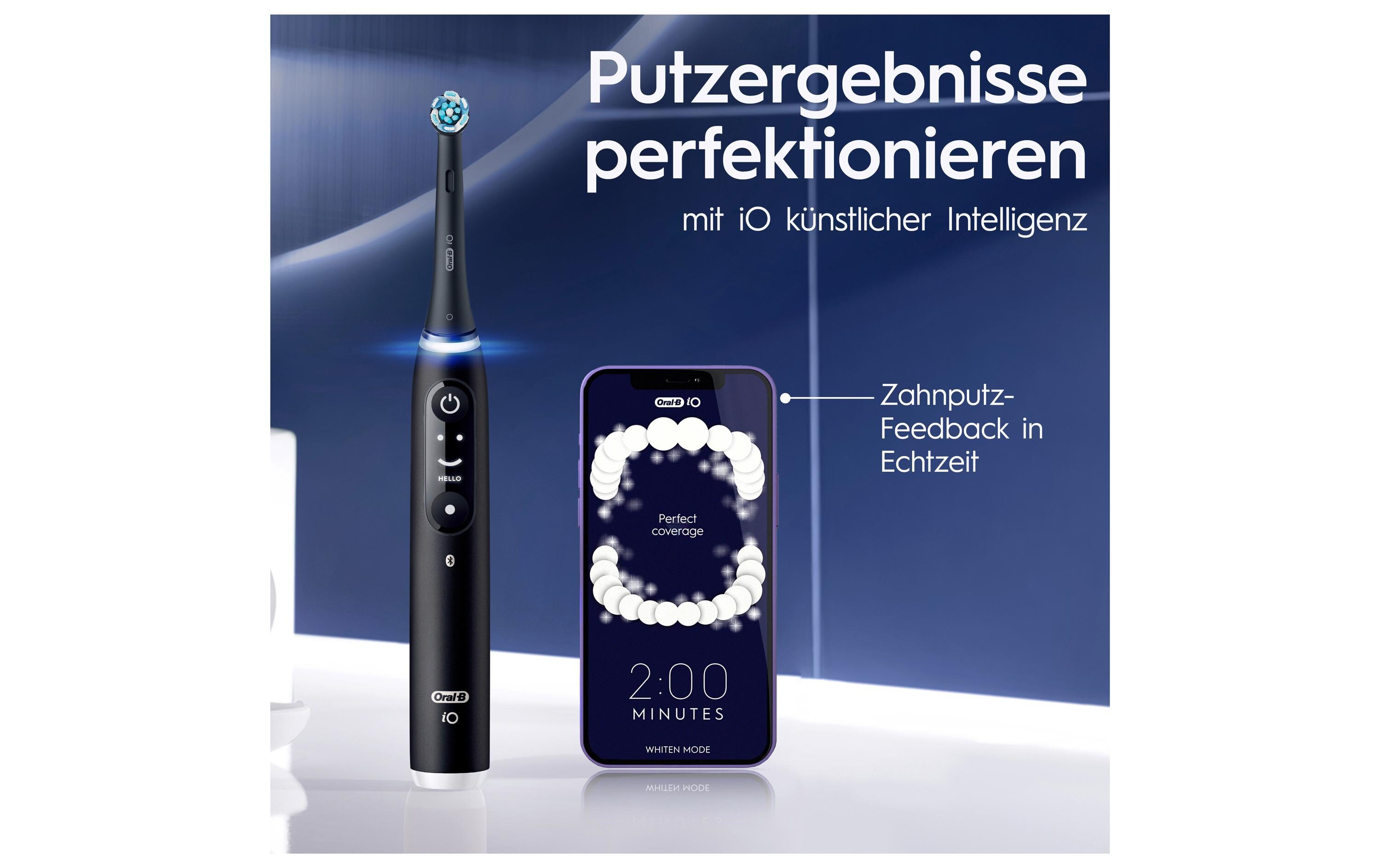 Rotationszahnbürste iO Series 6 Black Lava<br>Elektrische Zahnbürste