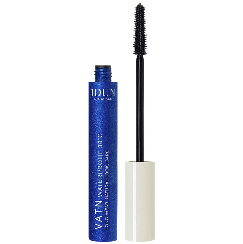 IDUN Minerals Mascara Vatn Waterproof 38°C 10 ml - 003 Black