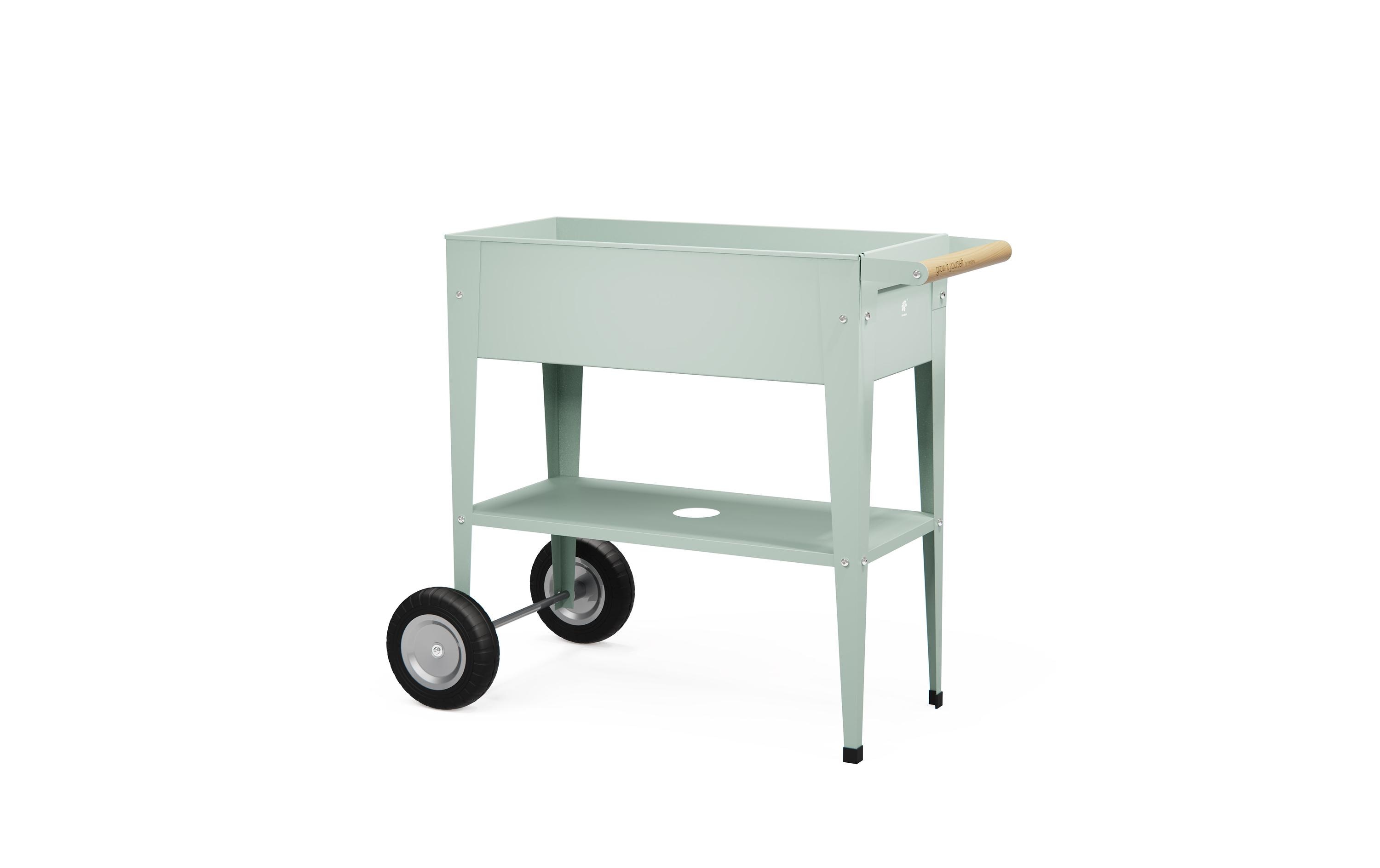 Hochbeet Urban Garden Trolley, 75 x 35 x 80 cm, Opuntia<br>Mobiles Beet