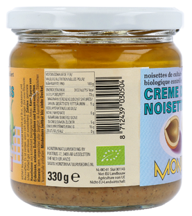 Monki Hazelnootpasta 330GR