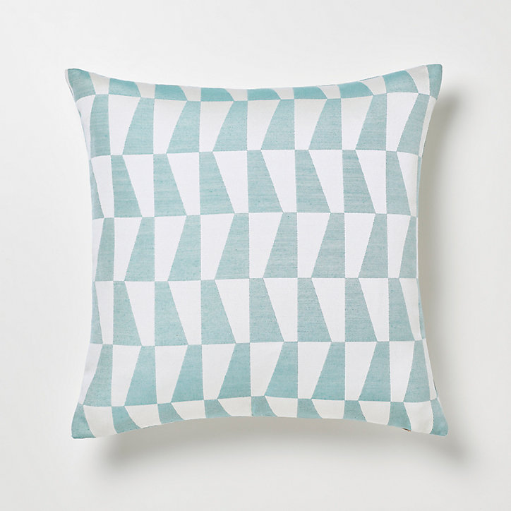 Coussin GoodHome Lindi vert 45 x 45 cm