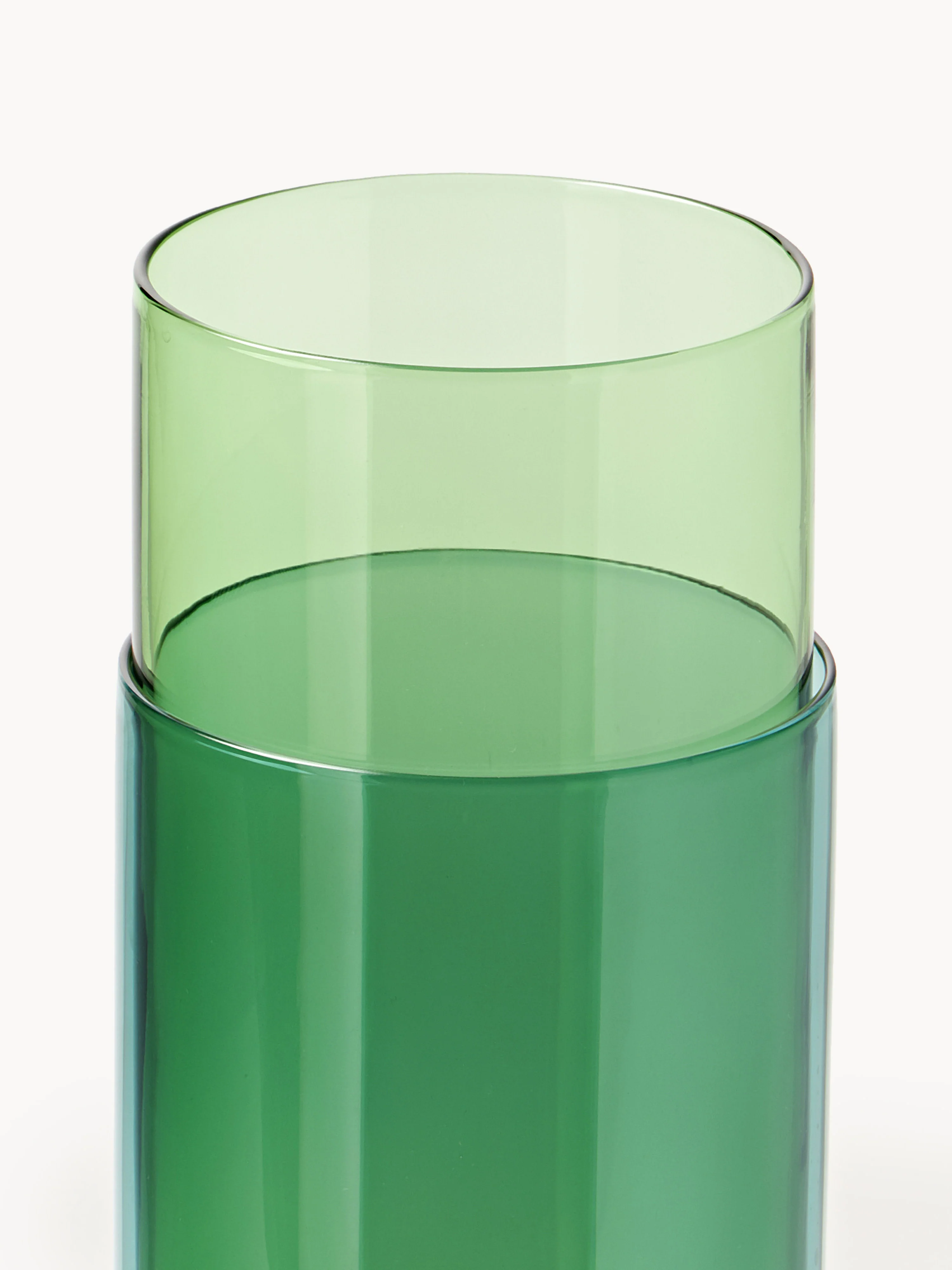 Mondgeblazen vaas Bouquet Tube, H 27 cm