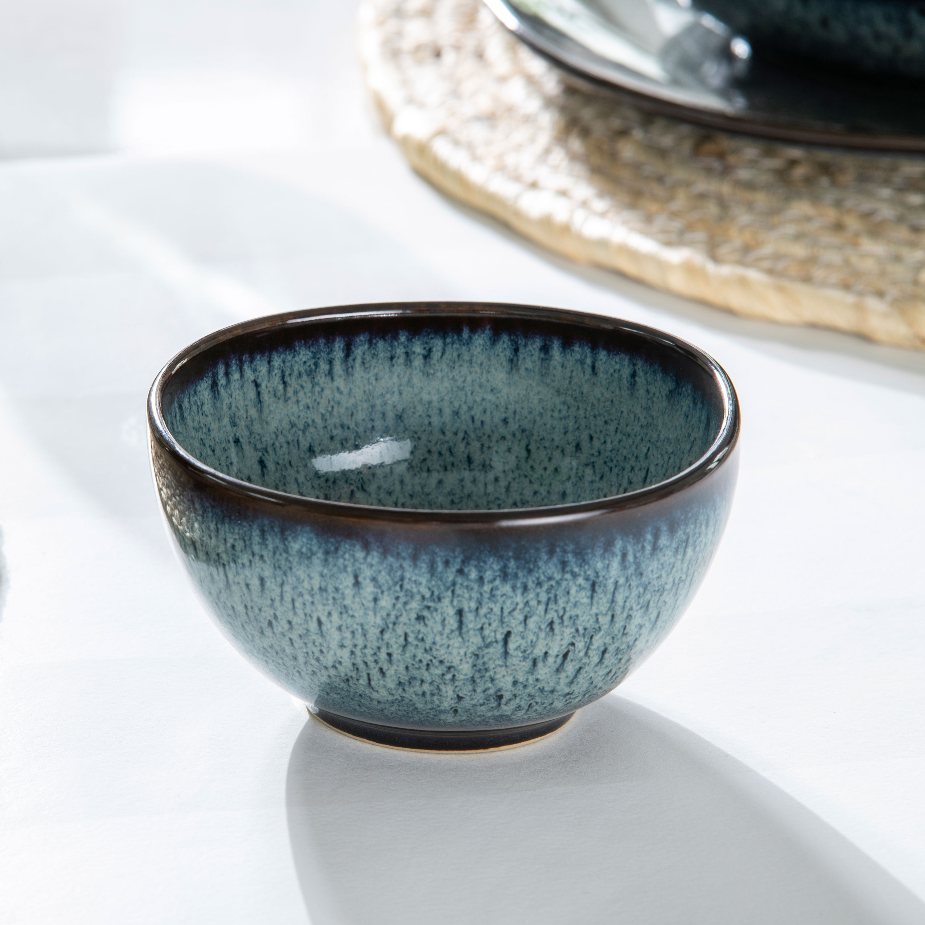 Lave Dessert bowl Grey, 7.2 oz, earthenware