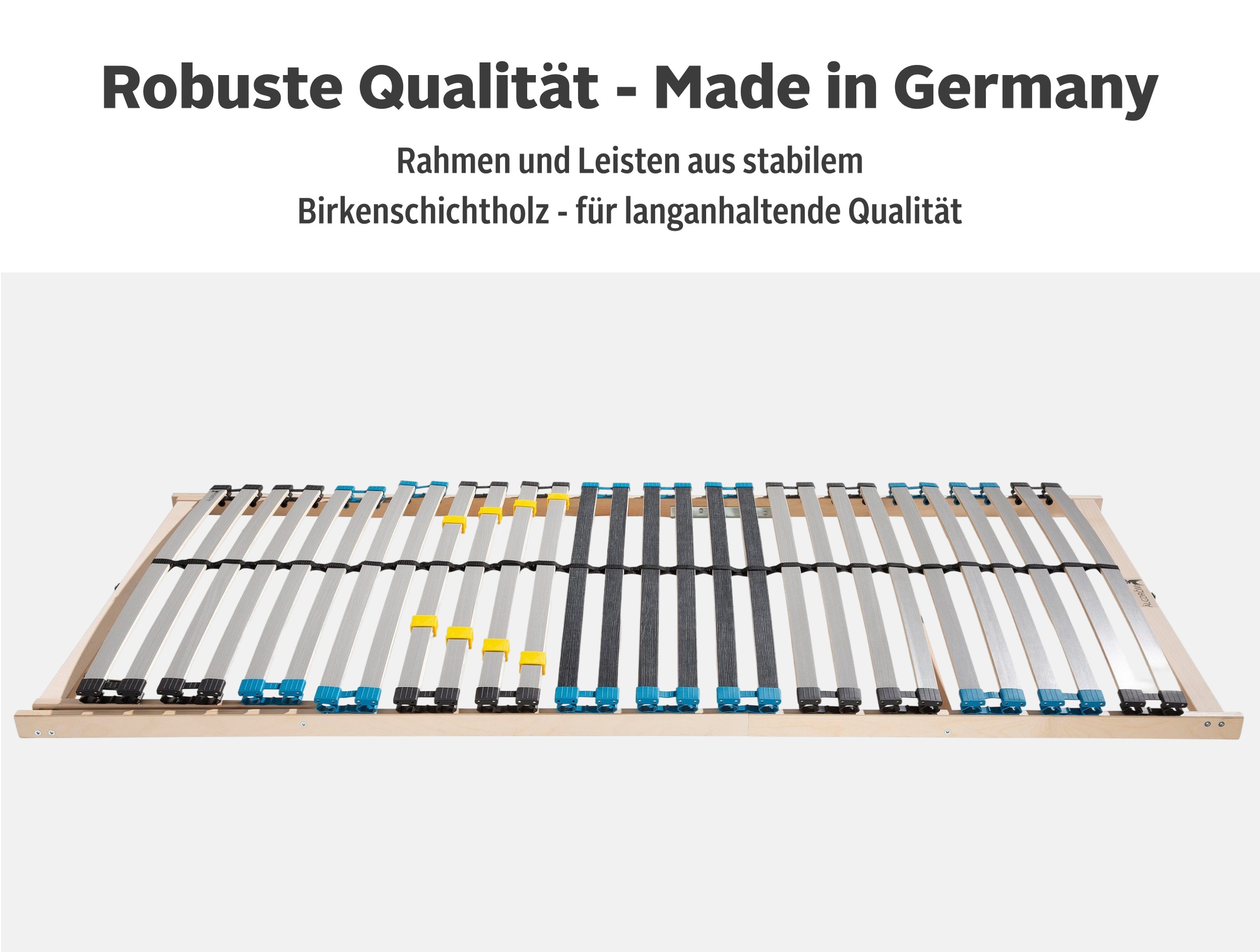 GOODproduct Lattenrost »Lattenrost Glomma NV, 90x200, 140x200 cm und weiteren Grössen« Lattenrost für alle Matratzen, & Selbstmontage, langlebig, ergonomisch