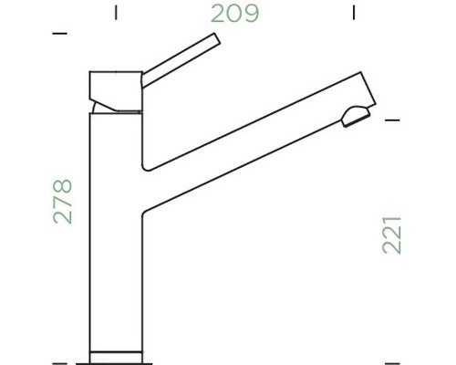 Schock ALTOS puro 529120 keukenkraan