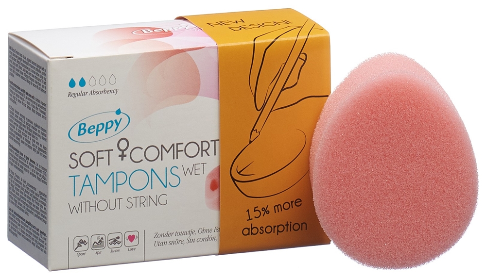 BEPPY Soft Comfort Tampons Wet 2 Stk