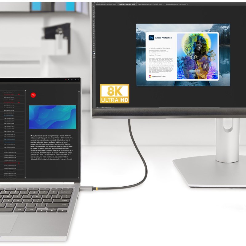 StarTech.com 136B-USBC-HDMI213M câble vidéo et adaptateur 3 m USB Type-C HDMI Type A (Standard) Gris