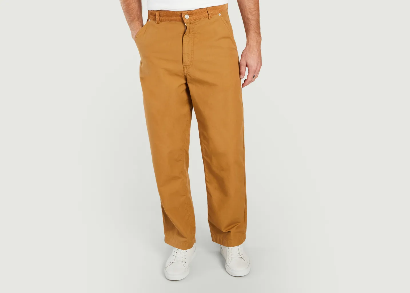 Pantalon charpentier bi-matière Kenzo