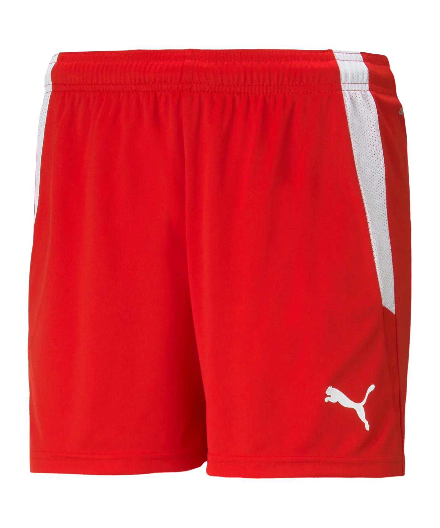 PUMA teamLIGA Shorts Damen Rot Weiss F01