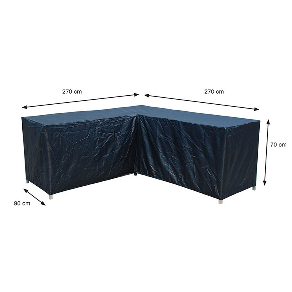 Garden Impressions L 270/270 x 90 x 70 cm loungesethoes