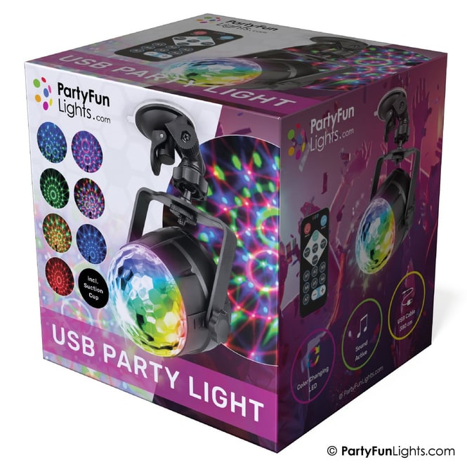 Disco-Party-Lampe - USB