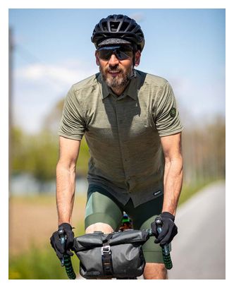 Chemise Technique Manches Courtes Santini Summer Gravel Khaki
