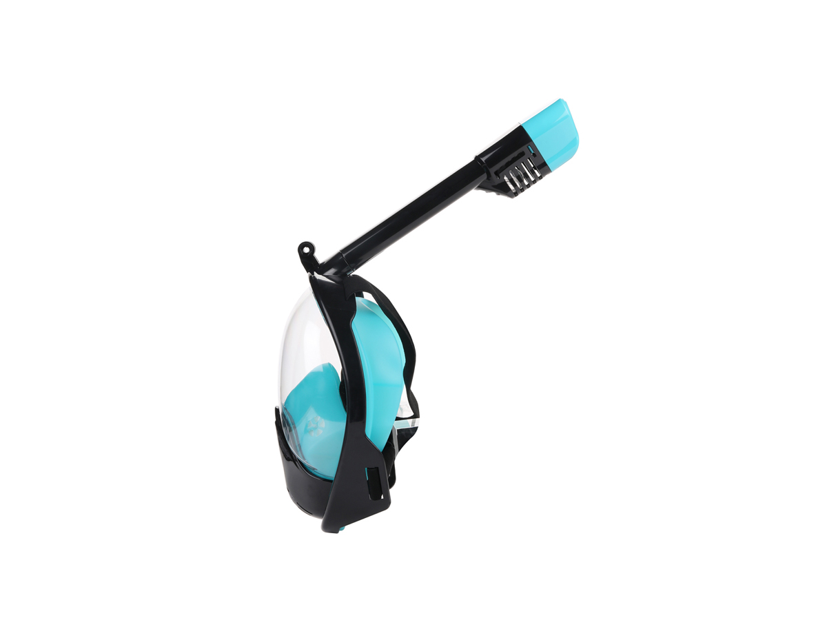 Atlantis 2.0 Zwart S/M Volwassenen Snorkelmasker - Aqua