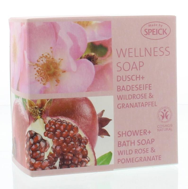 Speick Welness zeep wilde roos & granaatappel 200g