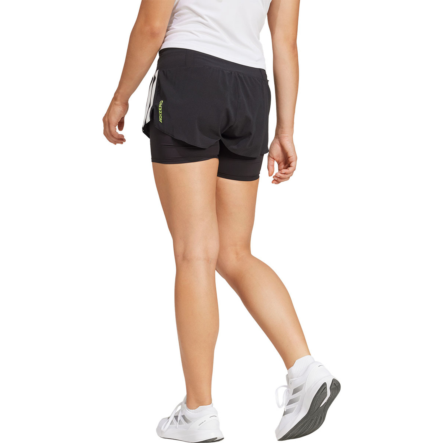 adidas Adizero Singlet 2in1 Short Set Dames