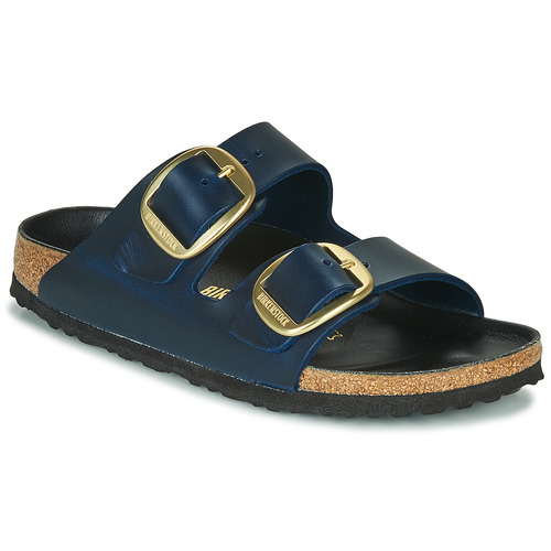 Birkenstock - ARIZONA BIG BUCKLE LEATHER - Bleu Marine