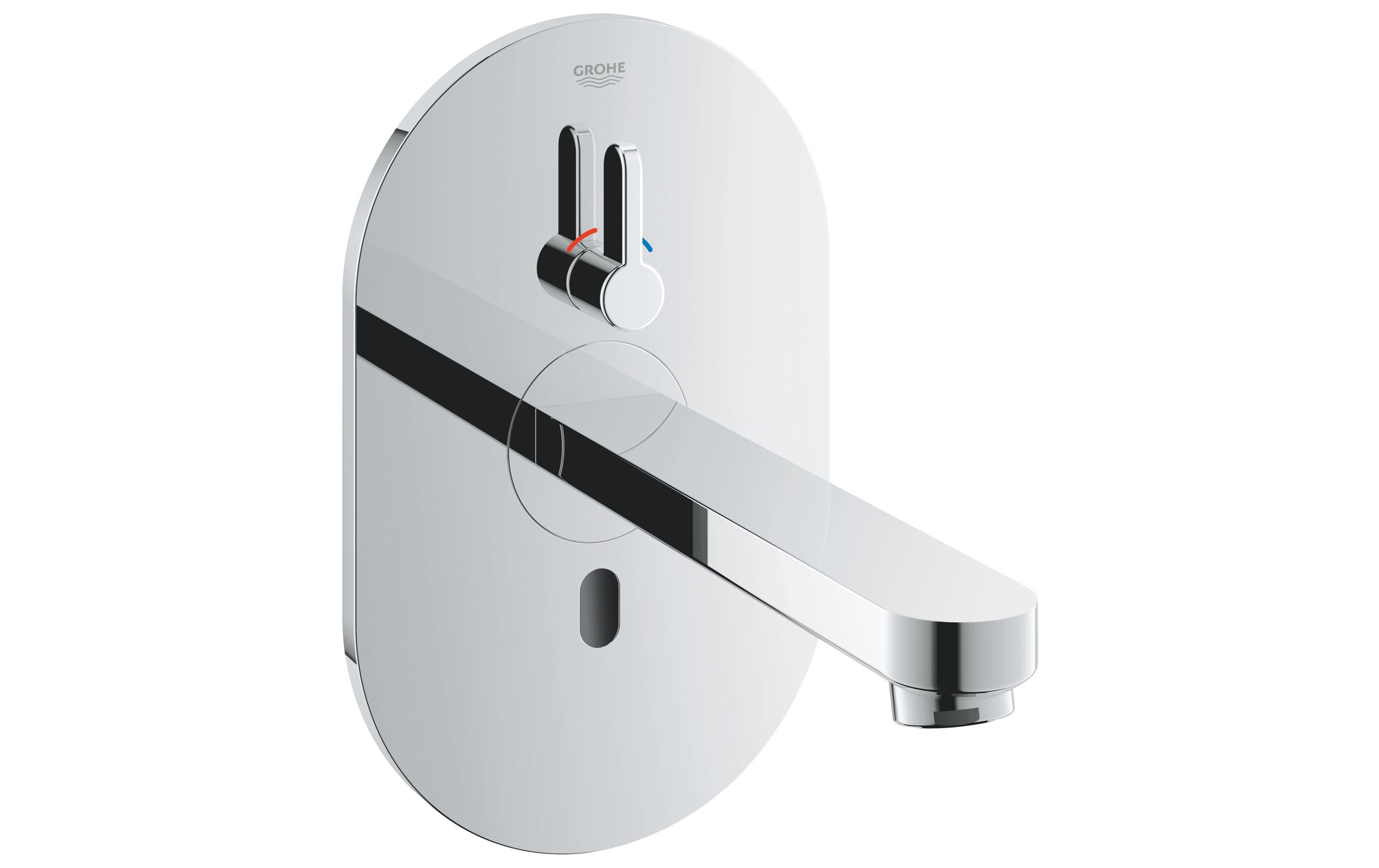 Elektronische Armatur Eurosmart mit Temperaturregler<br>Elektronische Armatur