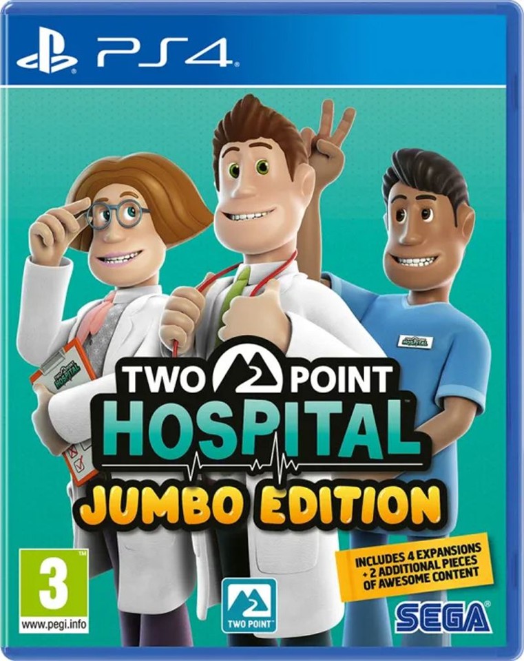 Two Point Hospital (Jumbo Edition)- PlayStation 4