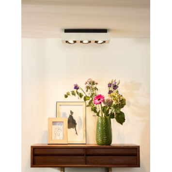 Lucide XIRAX plafondspot LED Dim to warm GU10 2200K/3000K Wit