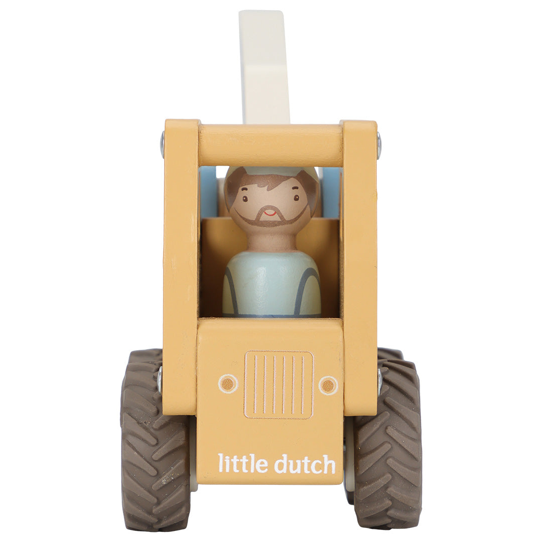 little dutch kraanwagen met kraanmachinist